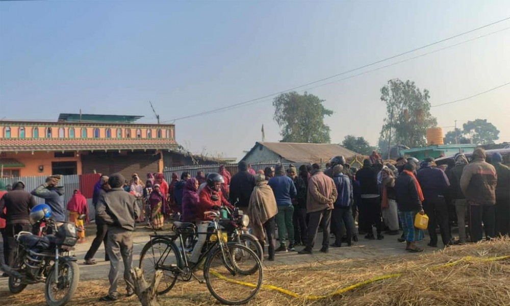 सशस्त्र प्रहरीको गोली लागेर एक जनाको मृत्यु