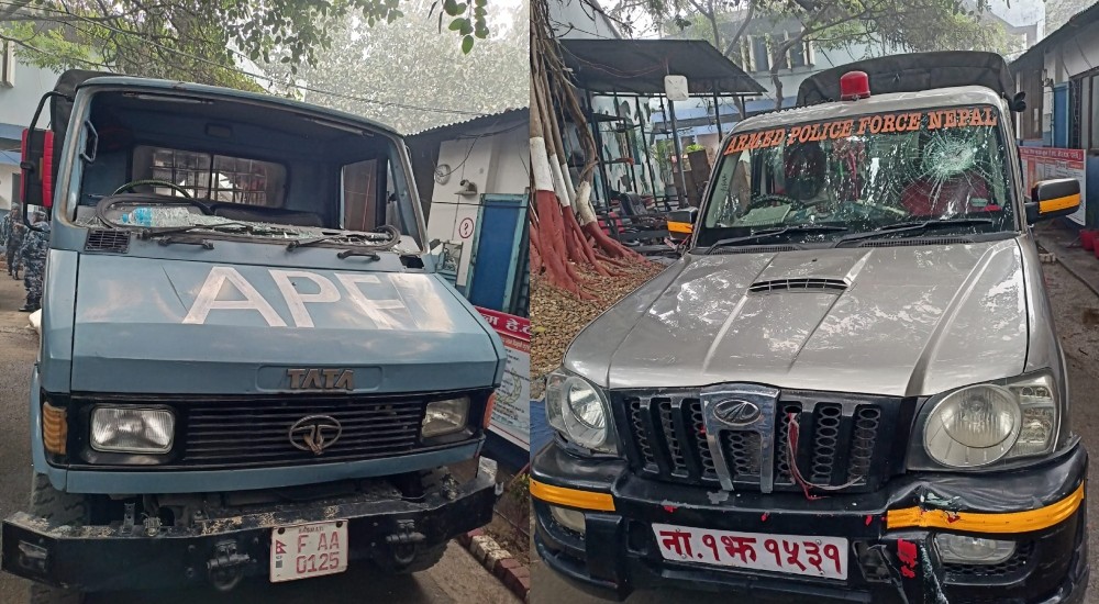 तस्करको गोदाममा छापा मार्दा सशस्त्र प्रहरीमाथि आक्रमण