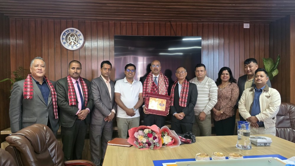 हिमालयन लाईफका निमित्त सीईओ फुयाललाई स्वागत